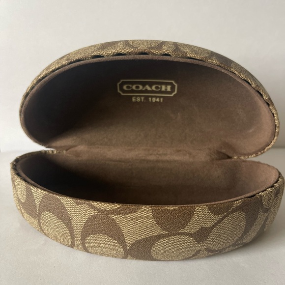 Coach Madeline Tortoise Sunglasses with Hard Case - Picture 3 of 4